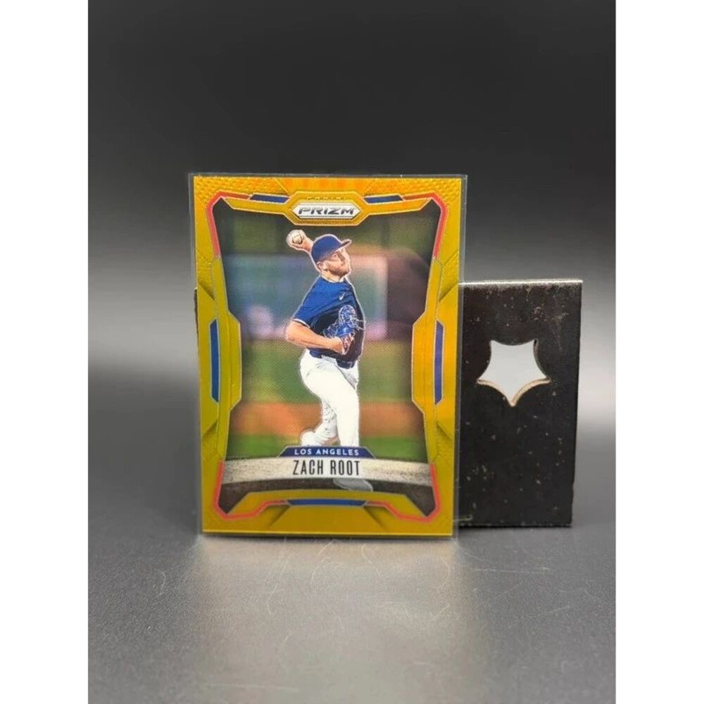 2026 Panini Prizm Zach Root Gold Parallel 02/10 Los Angeles Dodgers Prospect